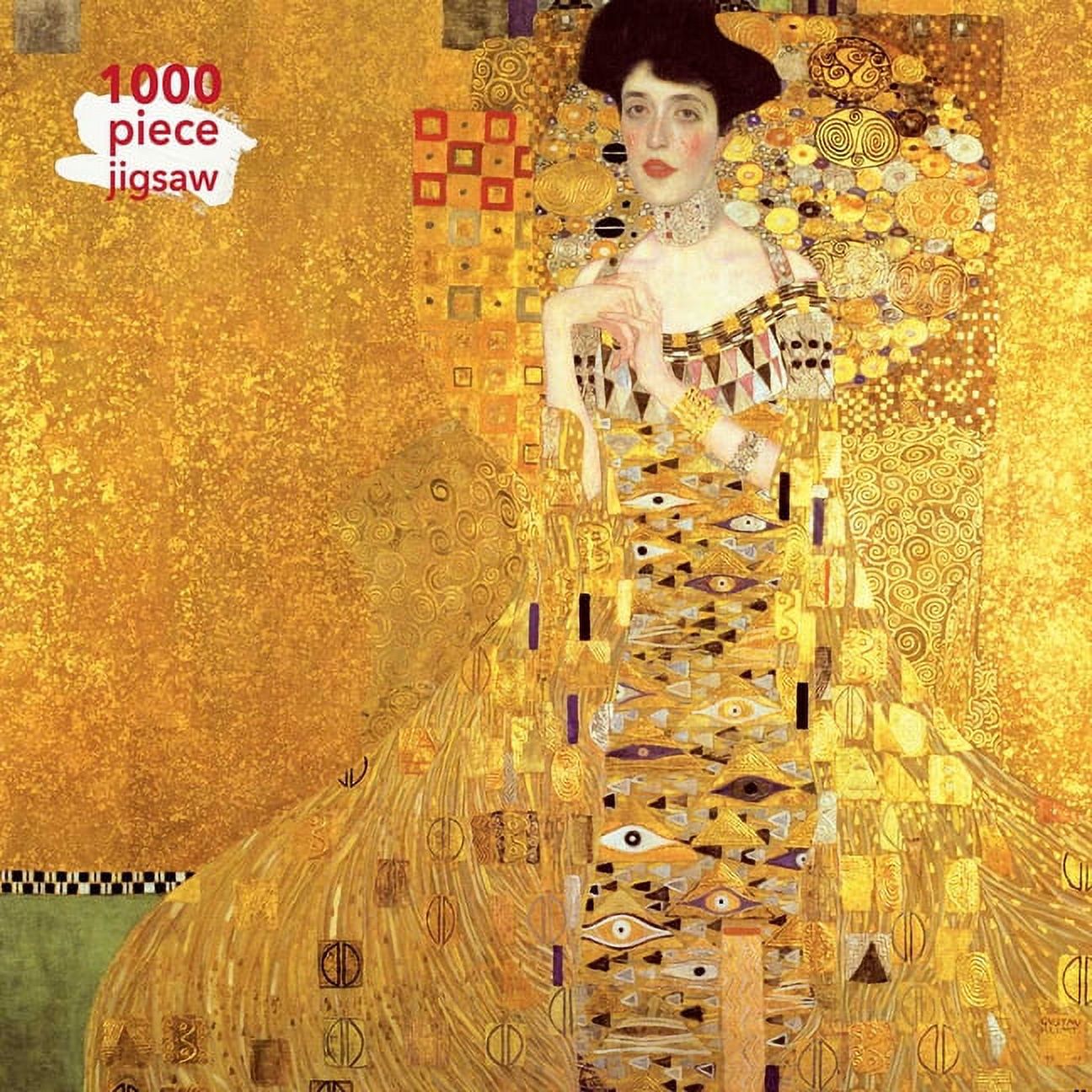 1000-Piece Jigsaw Puzzles: Adult Jigsaw Puzzle Gustav Klimt: Adele Bloch Bauer : 1000-Piece Jigsaw Puzzles (Jigsaw) - image 1 of 3