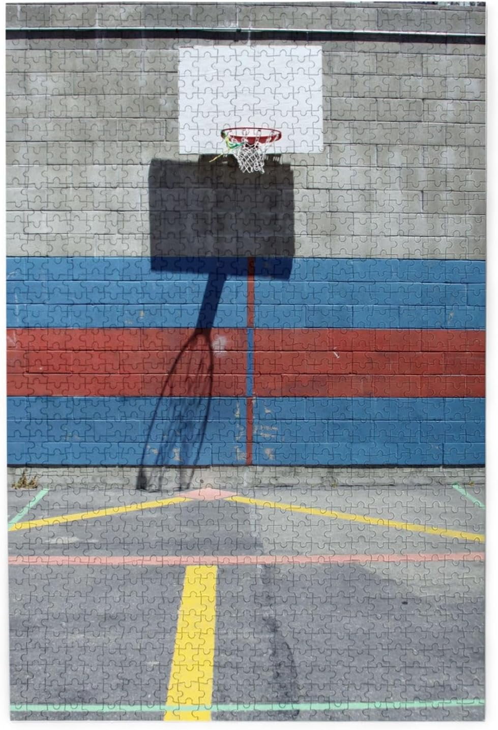 1000 Piece Jigsaw Puzzles Basketball Court Puzzles for Adults Puzzles