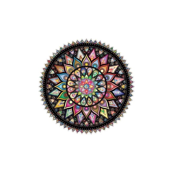 1000-Piece Mandala Jigsaw for Adults - Impossible Hard Difficult Challenge Puzzle
