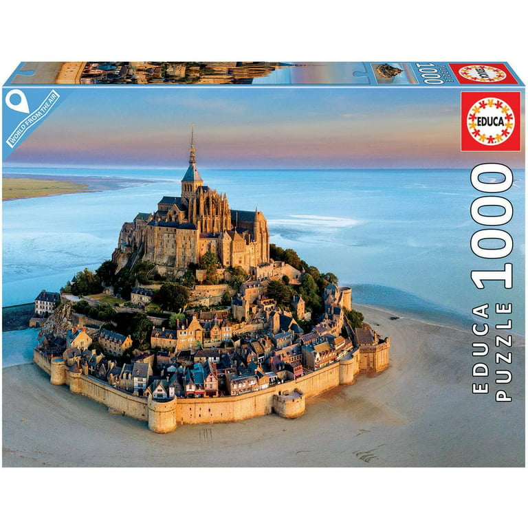 1000 Piece Mont-Saint Michel Jigsaw Puzzle by Educa Borras 
