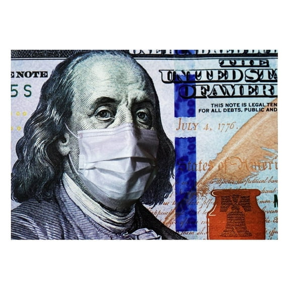 1000 Piece Puzzle - Masked U.S. $100 Bill