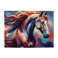 thumbnail image 1 of 1000 Piece Vibrant Abstract Horse Jigsaw Puzzle For Adults – Challenging Wooden Puzzle, Relaxing Brain Exercise, Captivating Wall Art & Gift For Horse Lovers, 1 of 7