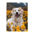 thumbnail image 1 of 1000-Piece Wooden Jigsaw Puzzle for Adults - Dog Daffodils Field Mountains , Fun & Relaxing Family Game, No-Dust Interlocking Pieces, Perfect Wall Decor & Holiday Gift, 1 of 7