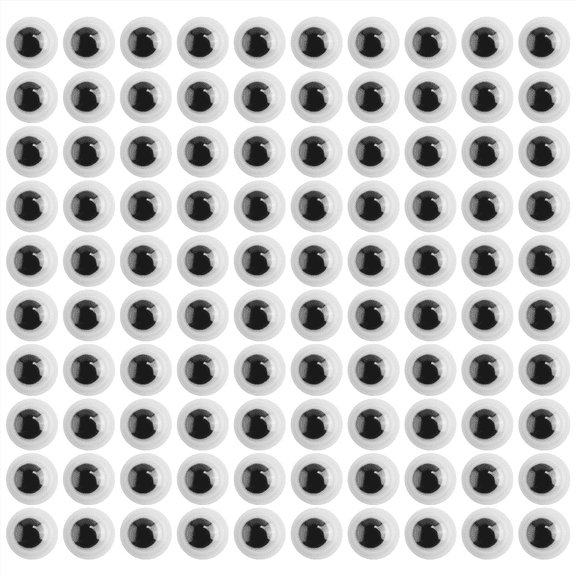 1000 Pieces Eyes Self Adhesive Googly Eyes for DIY Craft Scrapbooking, Festival Craft Doll Making Toys Eyes 6mm