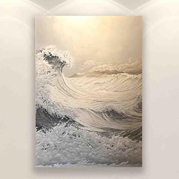 1000 Pieces Jigsaw Puzzle for Adults Landscape Kanagawa Wave Colorful Home Decoration New Upgraded Gifts Stress Relief Brain Teaser Relaxation Mind Stimulating Puzzle for Japanese Art Enthusiasts