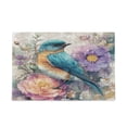 thumbnail image 1 of 1000 Pieces Jigsaw Puzzles Storage Bag & Guide Bluebird and Flower Puzzle for 15+, 1 of 9