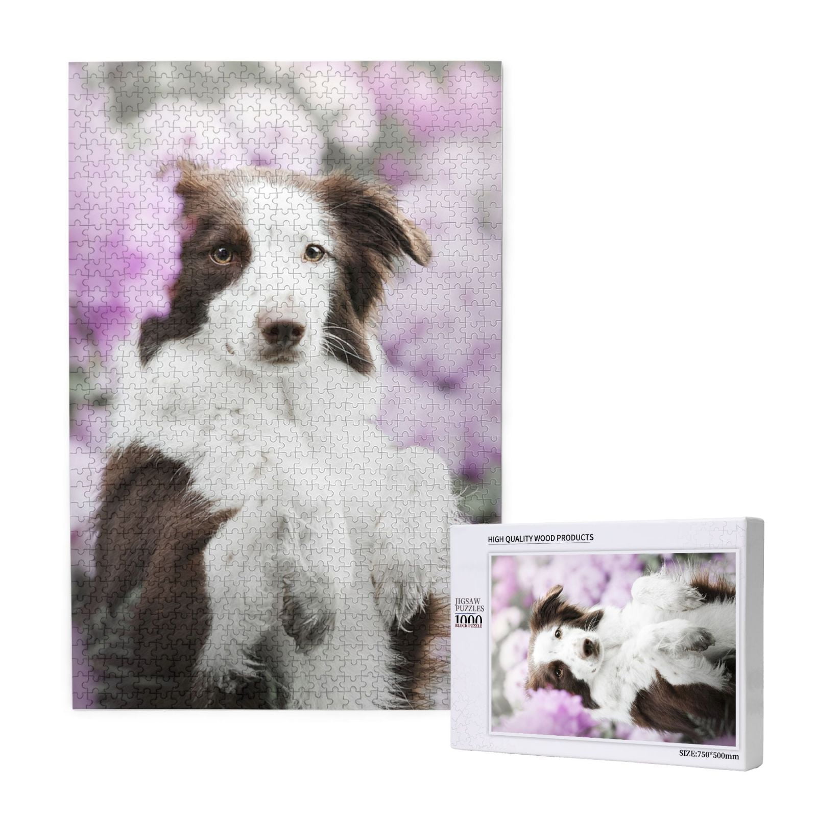 1000 Pieces Jigsaw Puzzles Wooden Jigsaw Toy Family Game Wall Decor for