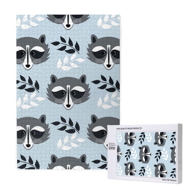 1000 Pieces Jigsaw Puzzles Wooden Jigsaw Toy Family Game Wall Decor for