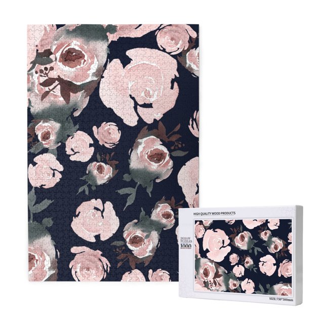 1000 Pieces Jigsaw Puzzles Wooden Jigsaw Toy Family Game Wall Decor for