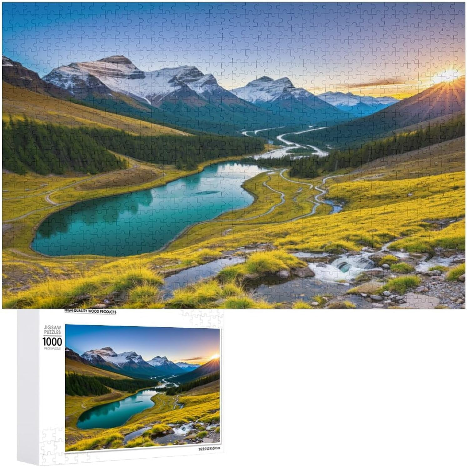 Custom Photo Jigsaw Puzzle - Personalized Wood Puzzle 300/500/1000 Pieces - Family, Pet, Vacation Picture Gift - View #5
