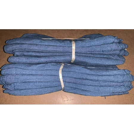 1000 Pieces New Blue Shop Towels Rags Great Mechanics & Commercial 13x14 inches