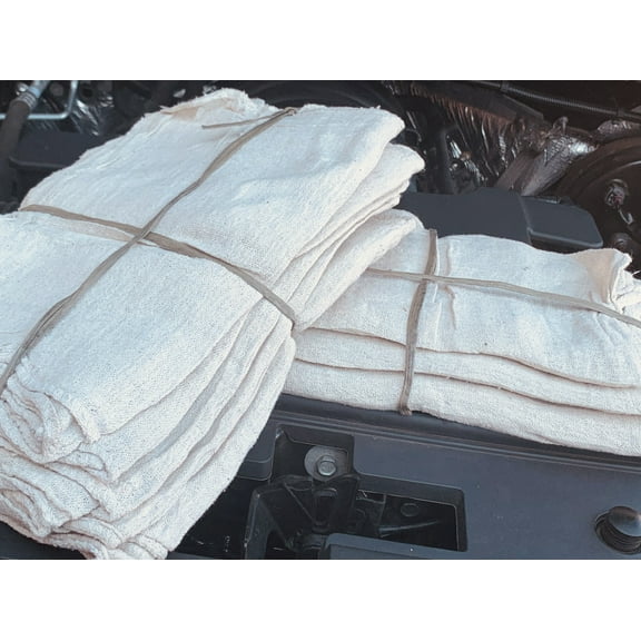1000 Pieces New Natural Shop Towels Rags Great Mechanics & Commercial 13x14 inches