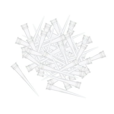 1000 Pieces Pipette Tips Universal Liquid Micropipette Pipettor Tips for Lab White 10ul