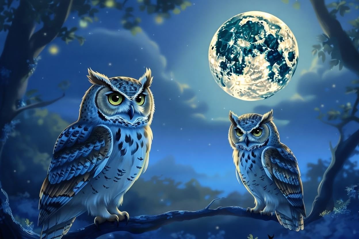 1000 Piece Jigsaw Puzzle - Curious Owl