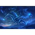 thumbnail image 1 of 1000 Pieces Puzzle for Adults Fantasy Dragon Constellation - Safe Wooden, Hi-Definition Printing Beautiful Drawings, Spend The Winter Vacation and Beautiful Christmas, Elevate Yourself Gift Decor, 1 of 7