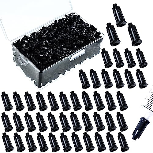 1000 Pieces Syringe Tip Caps Syringe Caps Dispensing Needle Tip Caps ...