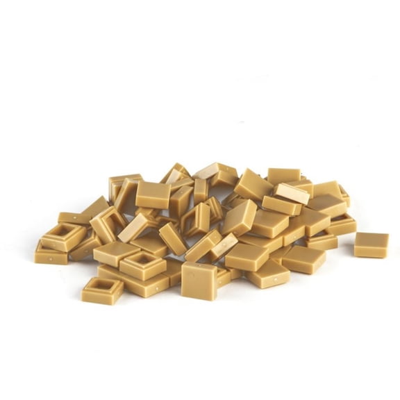 1000 Pieces Tiles 1x2 Flat Bricks - Classic Basic Building Blocks Parts Kit, Smooth Plate MOC Accessories Bulk Lots Black