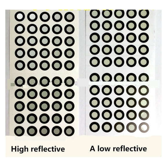 1000 Points 3D Scanning Mark Points Hand-held 3D Scanner Reflects the Target Point Inside 6 Outside 10mm ,Accurate Tracking Dots