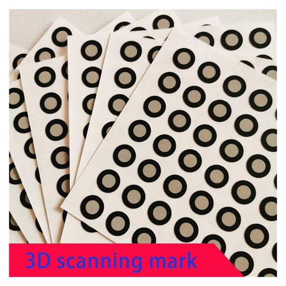 1000 Points 3D scanning mark points Hand-held 3D scanner reflects the target point inside 6 outside 10mm