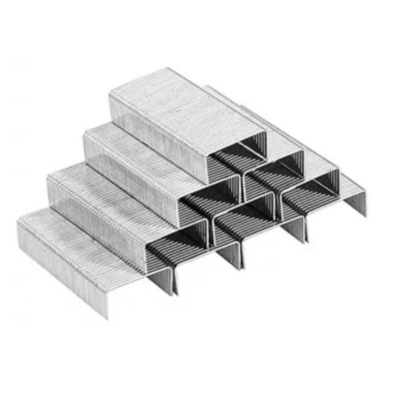 1000 Staples, Standard 0.47 Inch Length, 24/6 Thick Layer Staple Fits 25, 40 and 60 Sheet Capacity Staplers, Jam Free Sharp Chisel Point, Secure Binding for Documents & Office Use,Silver