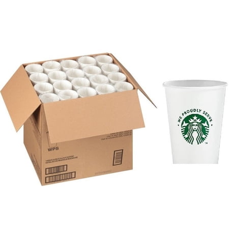 1000 Starbucks Paper Coffee Cups 4 Ounce Espresso Or Sample Size Cups