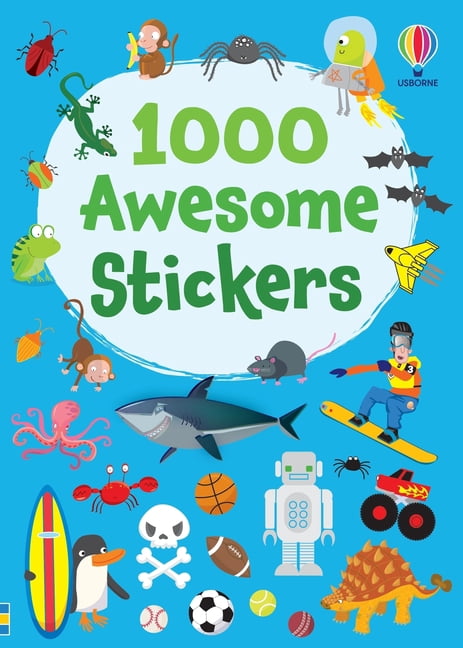 1000 Stickers 1000 Awesome Stickers, Book 4, (Paperback)