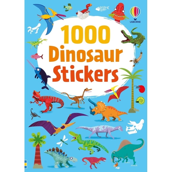 1000 Stickers 1000 Dinosaur Stickers, Book 1, (Paperback)