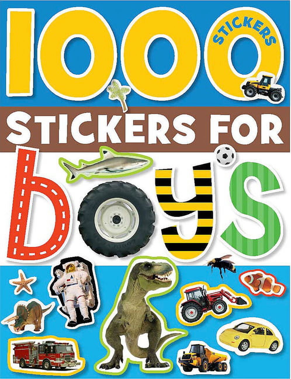 1000 Stickers for Boys - Walmart Business Supplies