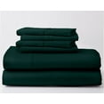 thumbnail image 1 of 1000-Thread-Count 100% Egyptian Cotton 6 PC Sheet Set |Split Head King- 34" Split, Teal Blue| 18" Deep Pockets, 1 of 8
