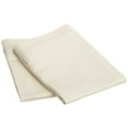 thumbnail image 1 of 1000-Thread Count 100% Egyptian Cotton Classy Solid Pillowcase Set Ivory / Standard, 1 of 3
