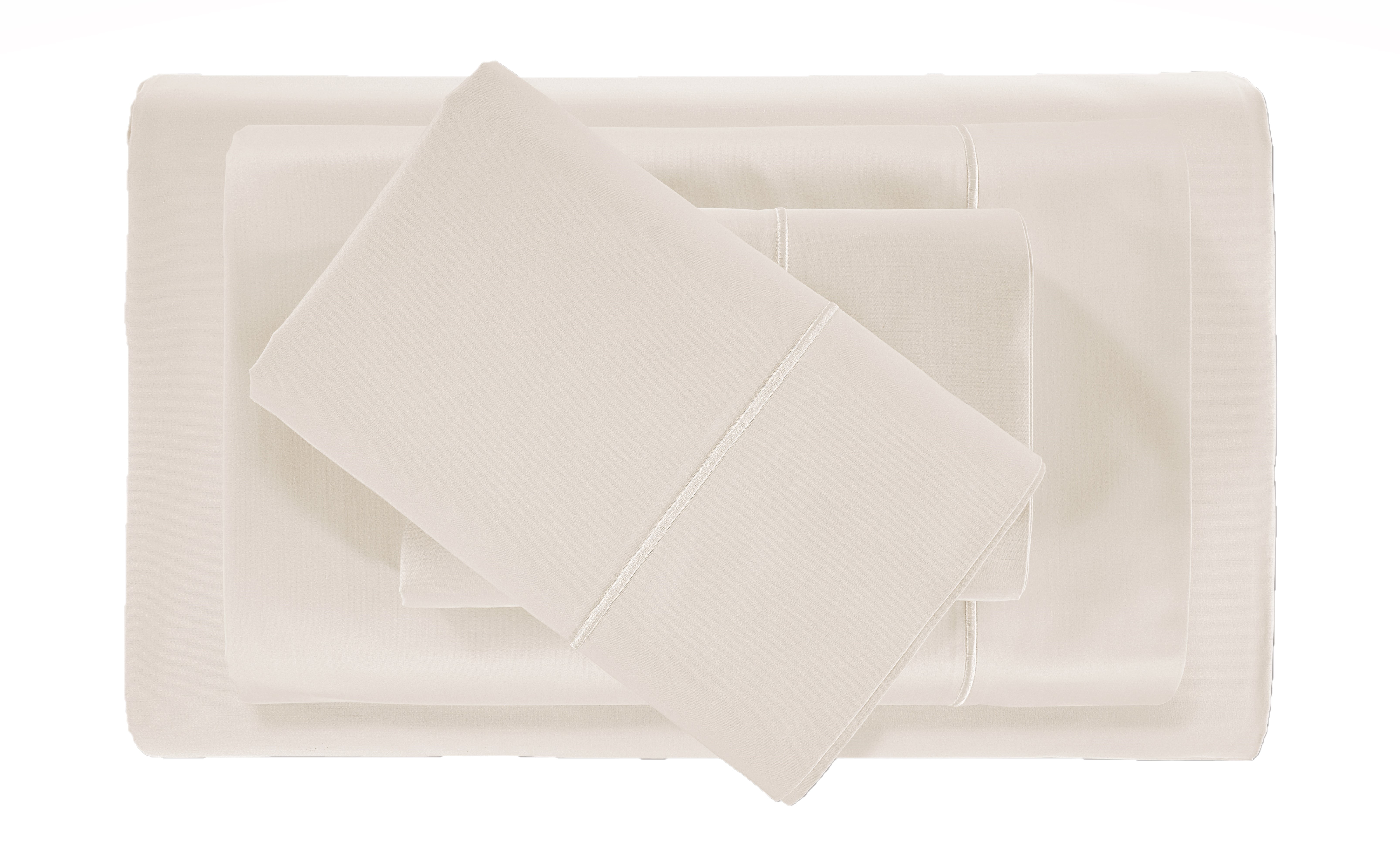 1000 Thread Count 100% Egyptian Cotton Solid 4pc Sheet set, King