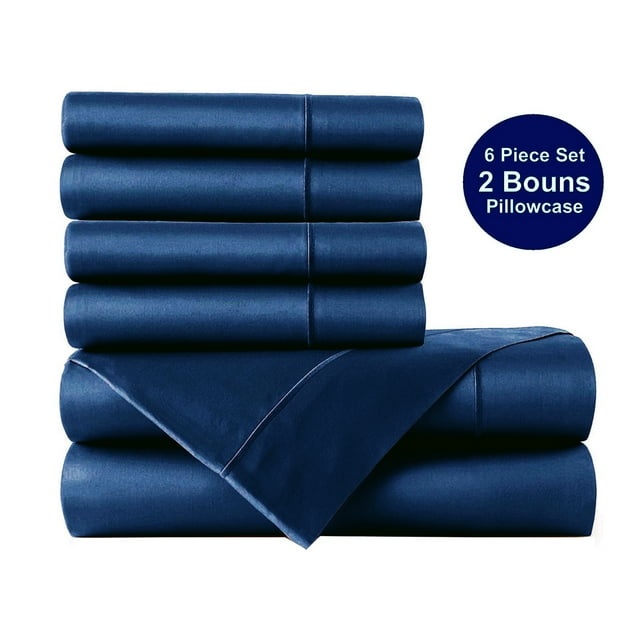 1000 Thread Count Bed Sheet Set, Sateen Weave Luxury Deep Pocket Sheet Set, Premium Hotel