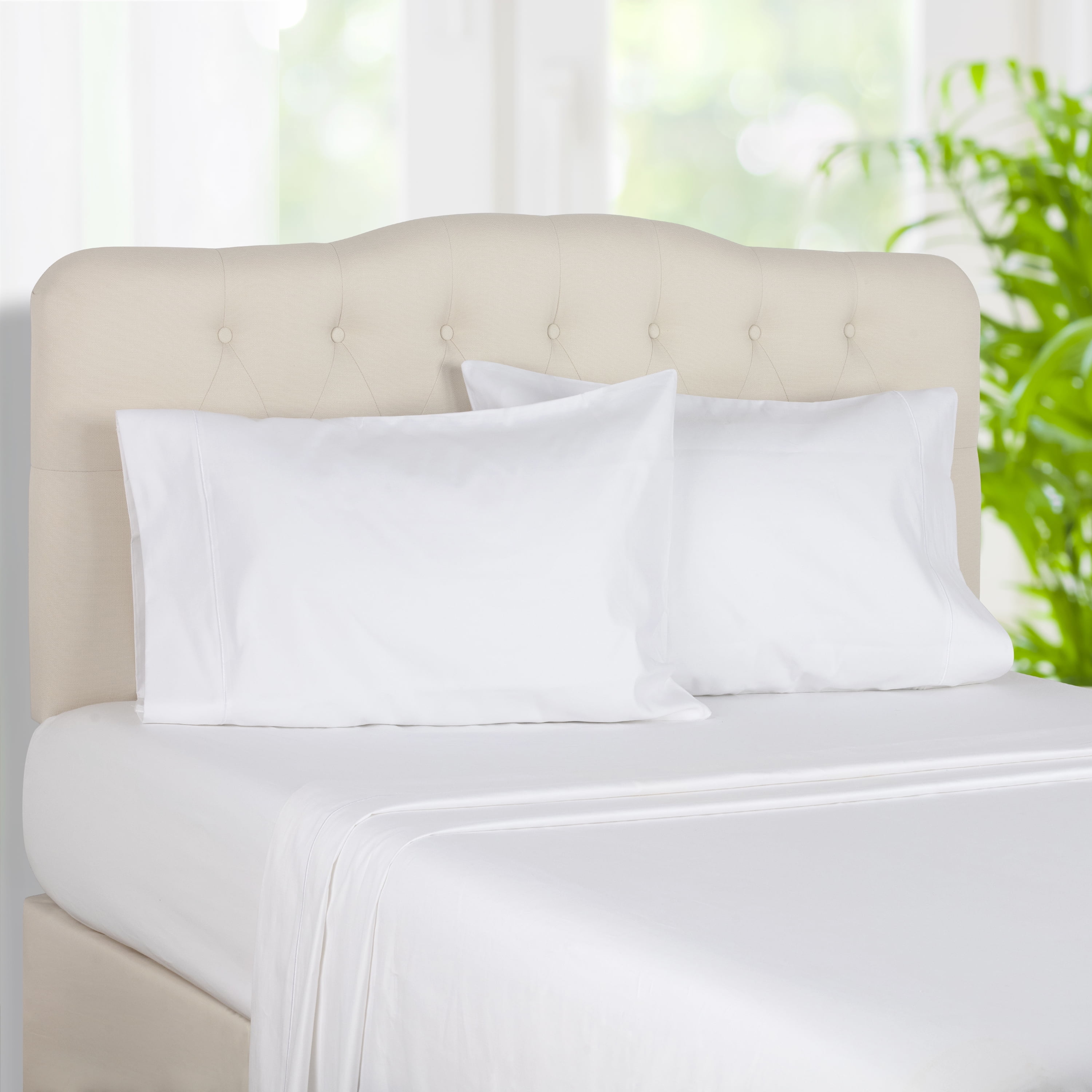 1000 Thread Count Bed Sheet Set, Sateen Weave Luxury Deep Pocket Sheet