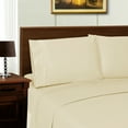 thumbnail image 1 of 1000 Thread Count Lyocell-Blend Sheet Set, Queen, Ivory by BNM, 1 of 4