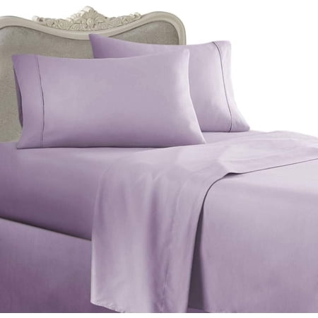 1000 Thread Count Ultra Soft Single-Ply 100% Egyptian Cotton, Extra Deep Pocket Bed Sheet Set with FOUR (4) PILLOW CASES 1000TC