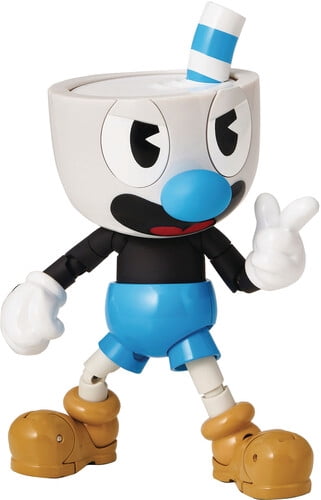 1000 Toys - Cuphead Mugman Action Figure (Net), 1000 Toys Inc, Gifts