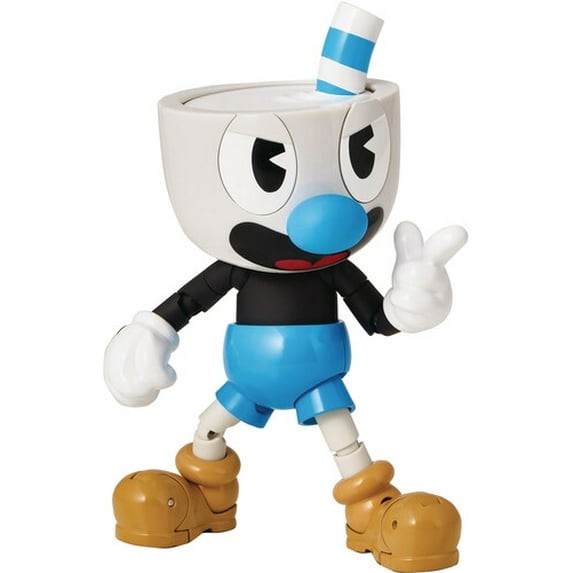 1000 Toys - Cuphead Mugman Action Figure (Net), 1000 Toys Inc, Gifts