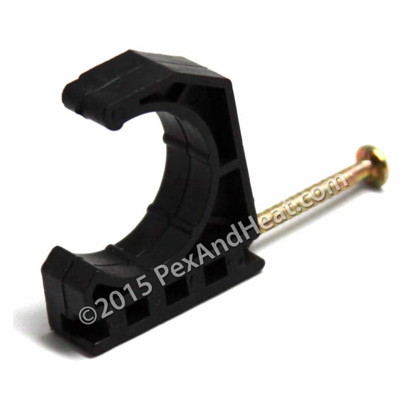 1000 Tube Talons 1/2 J with Nail Plastic Black Clamps