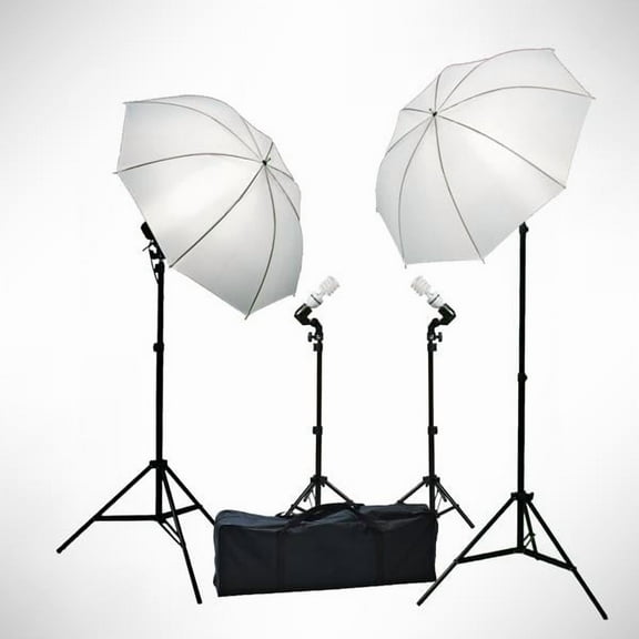 1000 Watt Continuous Fluorescent Lighting Kit with Carry Bag DK4