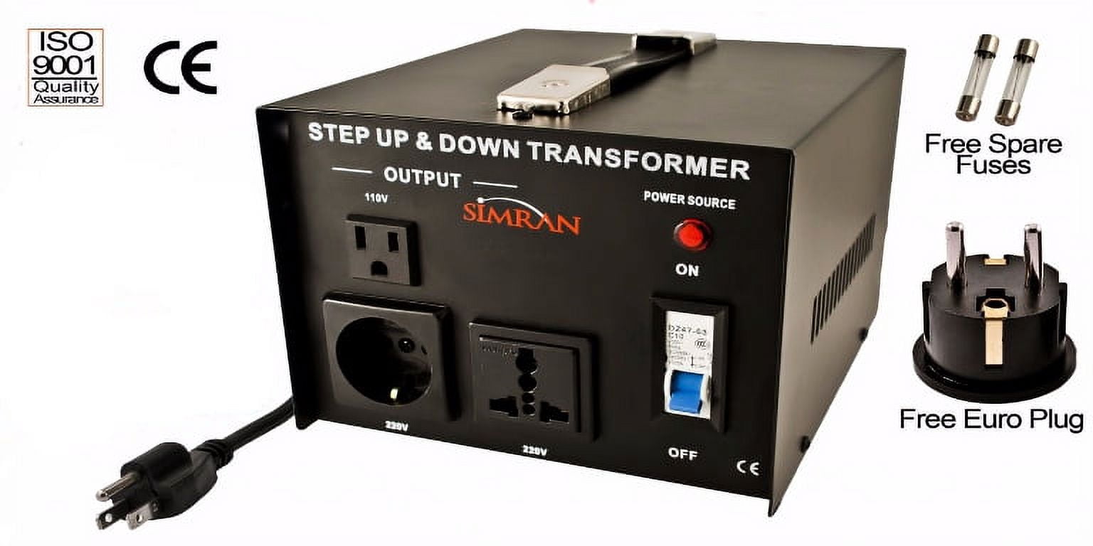 1000 Watt Two Way Voltage Converter AC1000W