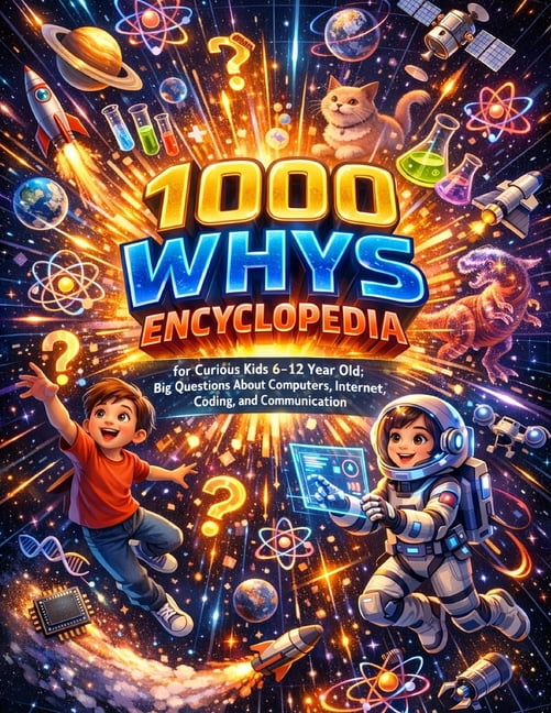 Curious Computer 1000 Whys Encyclopedia for Curious Kids 6-12 Year Old: Big Questions ...