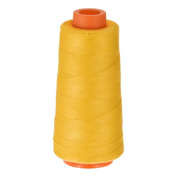1000 Yards 20S/3 All-Purpose Polyester Sewing Thread (Golden)