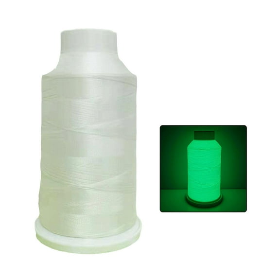1000 Yards Spool Luminous Thread Glow In The Dark DIY Sewing Embroidery V2B0