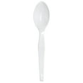 thumbnail image 1 of [1000 ct] Karat Plastic Tea Spoons | Disposable Spoons Bulk Boxes | White, PS, 1 of 9