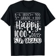 thumbnail image 1 of 1000 days Smarter Fifth Grade Teacher 100th day of school T-Shirt, 1 of 3