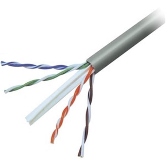 1000 ft. CAT6 Stranded Solid Bare Copper Bulk Cable, Pink