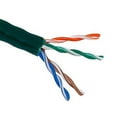 thumbnail image 1 of 1000 ft. Cat5e 350 MHz UTP Stranded Bulk Cable, Green, 1 of 1