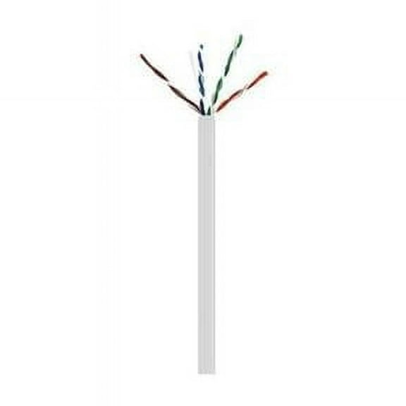 1000 ft. Cat6 550 MHz No Spline Cable, White