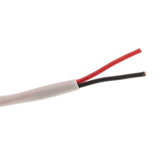 1000 ft. Plenum 14 AWG Speaker Copper Cable, White