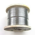 thumbnail image 1 of 1000 ft - Stainless Steel T316 7X7: 1/8" Wire Rope for Cable Railing and Deck Railing, 1 of 1